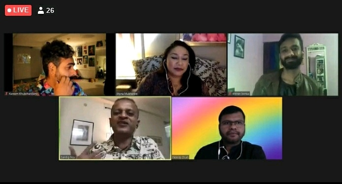 RainbowLitFest's tweet photo. What a weekend!👀
From power-packed panel discussions to music, poetry, comedy and more.🍿🎙️🎭
We had fun hosting #DigitalAndOne.💻
Drop an emoji in the comments below & let us know how it was for you!👇💫
#StaySafe🙌
#RainbowLitFest https://t.co/Puc4GM4qmR