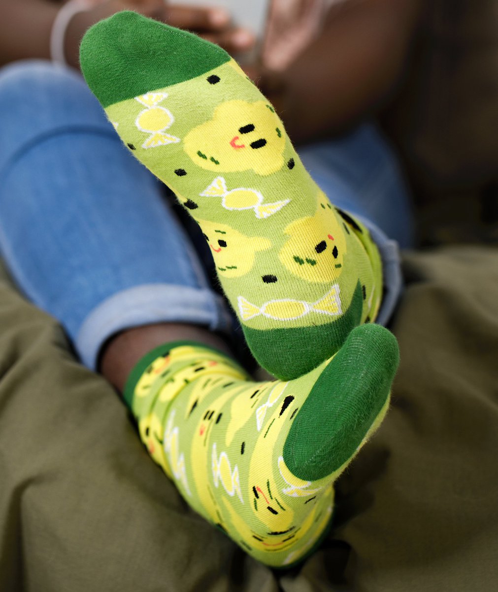 Want great awesome socks like these? Simple, subscribe to Awesome Socks Club and get a new pair of sock every month in 2021. Also, all profits go to decrease maternal and child mortality in Sierra Leone awesomesocks.club