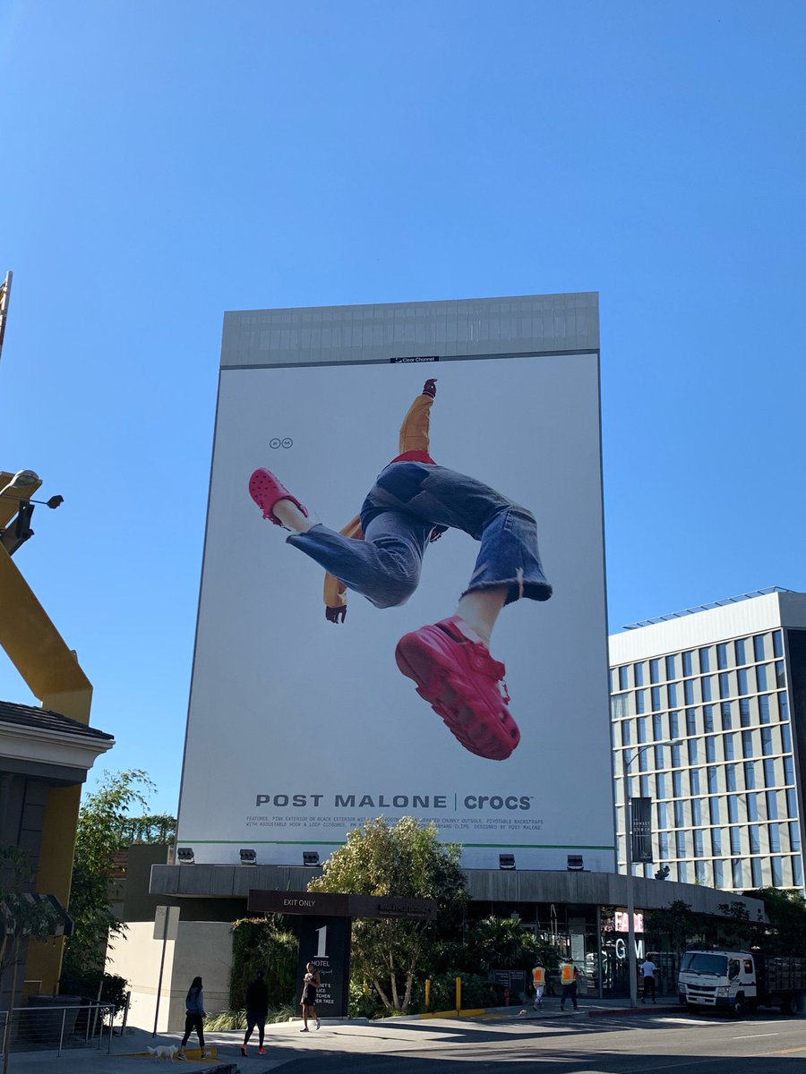 Crocs's tweet image. Who’s ready? #pmxcrocs is almost here. @PostMalone