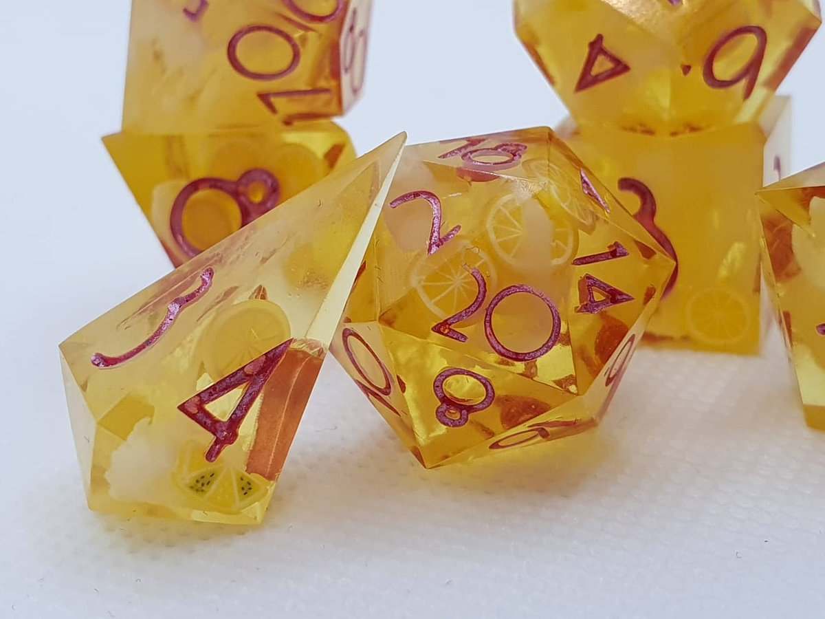 MilitaryMice's tweet photo. Squeek Squeek!
We think Archivist Inkpaw might have muddled the translation on this ancient scroll... Summon Greater Lemon doesn't sound quite right. They are a treat on the eyes though!
Until tomorrow!
- Lieutenant Squeeks

#Dicemeber #dice #ttrpg #dnd #customdice https://t.co/ROQc7QezCv