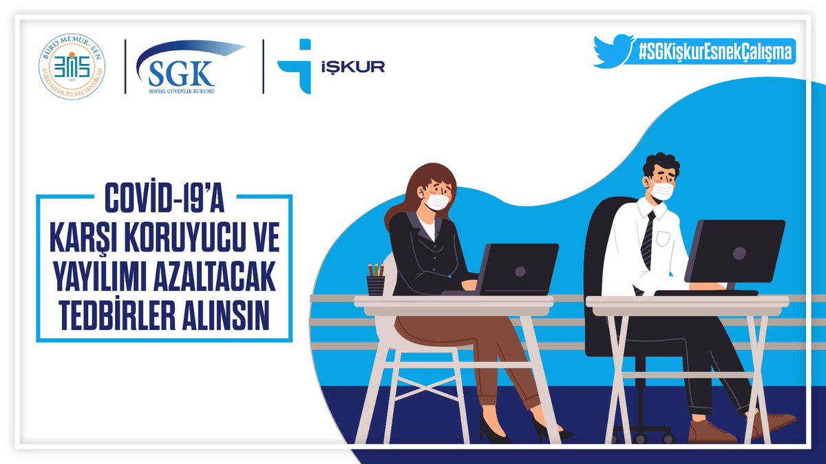 #SGKişkurEsnekÇalışma
<a href="/ZehraZumrutS/">Zehra Zümrüt Selçuk</a>
<a href="/yusufyazgan37/">Yusuf YAZGAN</a>
<a href="/ailevecalisma/">Cshabakanligi</a>
<a href="/sgksosyalmedya/">SGK</a>
<a href="/TurkiyeIsKurumu/">İŞKUR</a>