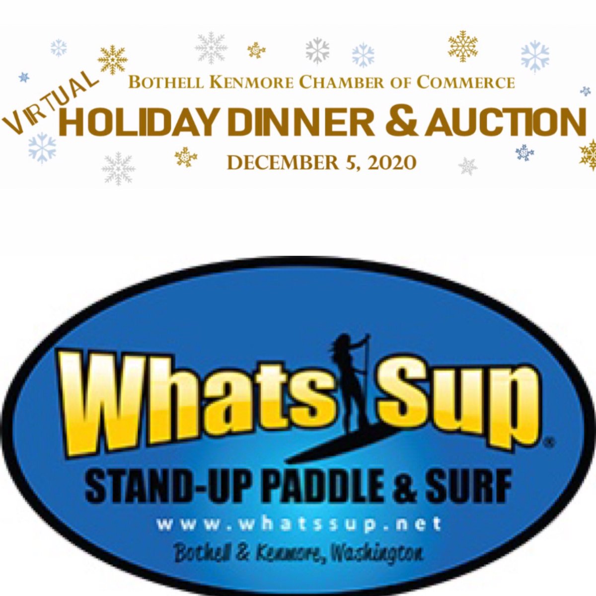Thanks <a href="/WhatsSupKayak/">WhatsSup</a> for sponsoring our fundraiser!  Whatssup offers fun kayaking, stand up paddle boarding &amp; boat cruises at #Bothell &amp; #Kenmore locations. Paddle on your own or enjoy a fun &amp; informative Eco-cruise. Check their website for current info whatssup.net