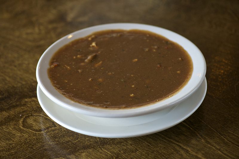 Take the chill off with a delicious bowl of #TurtleSoup!

#Mandinas #NewOrleans #NOLAdining #NOLAeats #SherryFTW