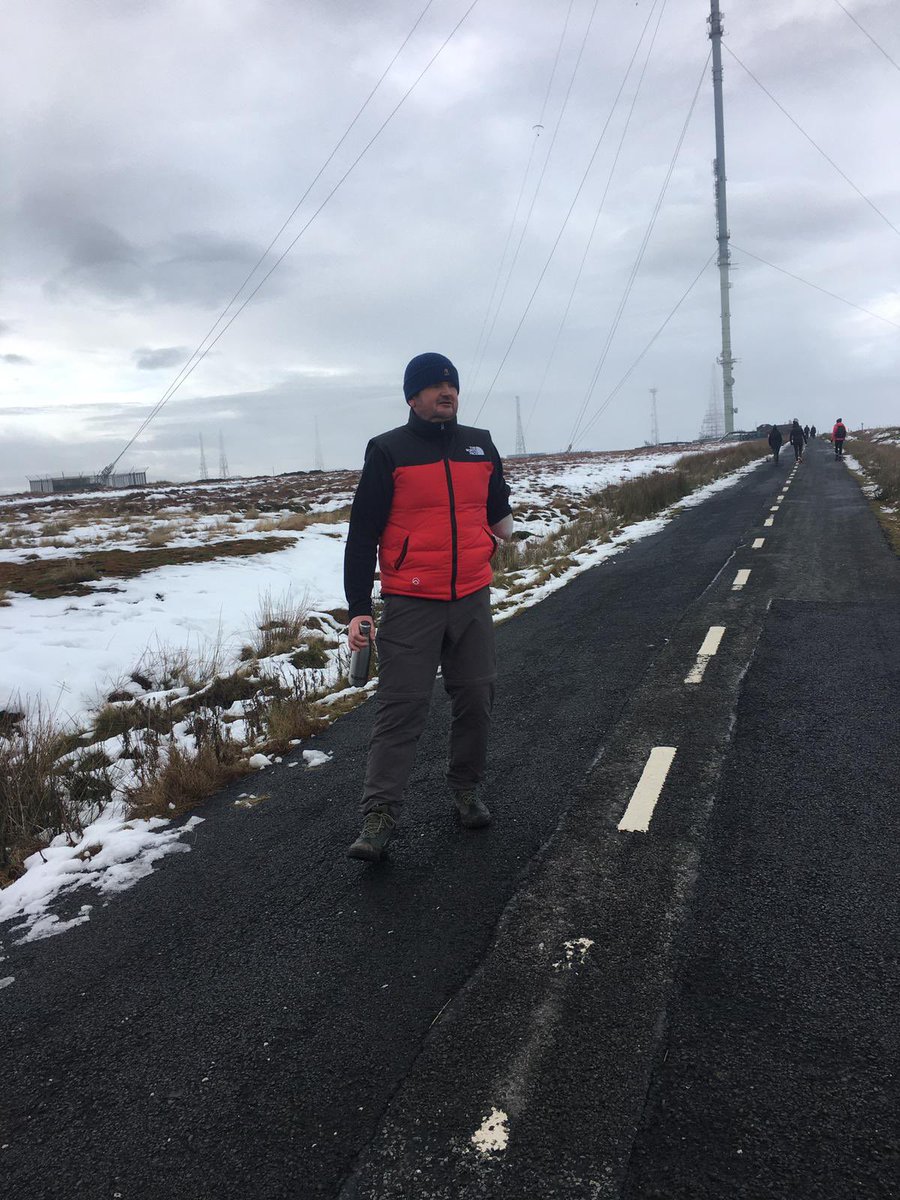 Cracking days work up Winter Hill