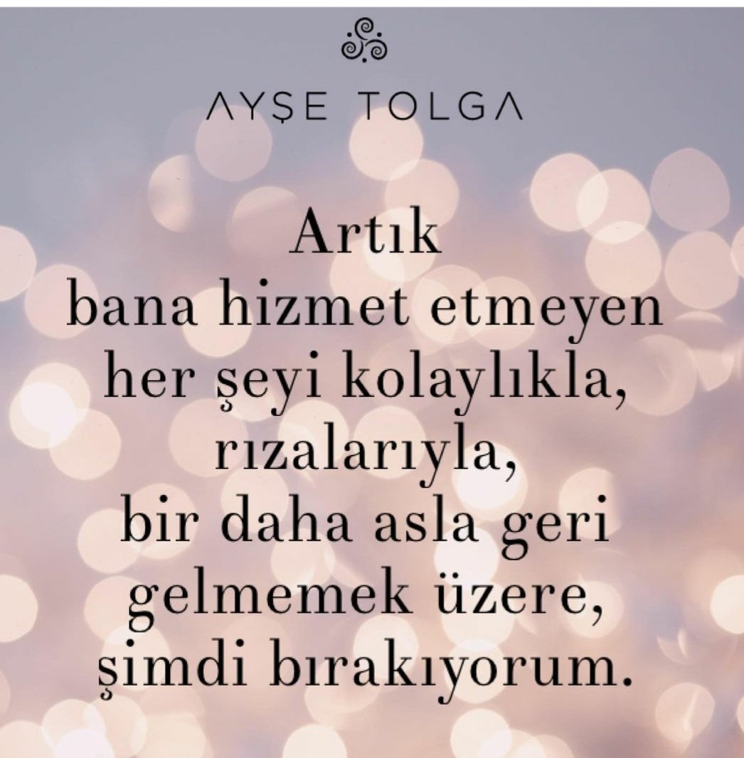 sade_kal's tweet image. Enerjini temizlemen,hizmet etmeyeni nezaketle bırakabilmen için kendine izin ver....yeni seneye arınarak gir...
Başkalarına değil ruhuna hizmet et
          Sen teksin ve çok Değerlisin!
          Dünya sensin.....!
#kendinedön  🙏🏻