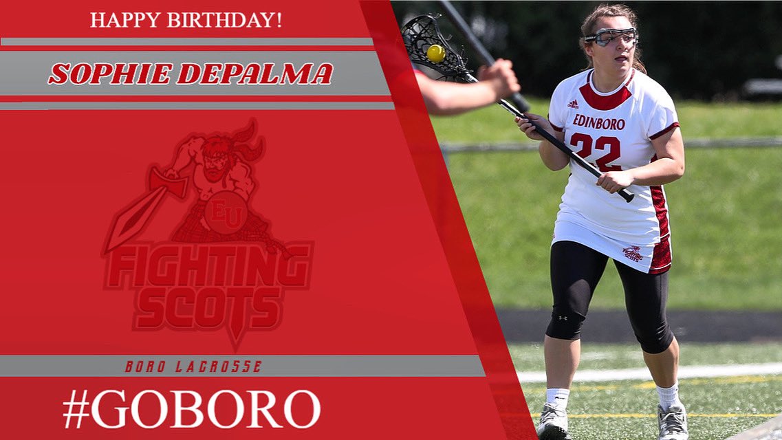 Happy Birthday to senior attacker #22 Sophie DePalma! We hope you have a great day! 🥳🎁
