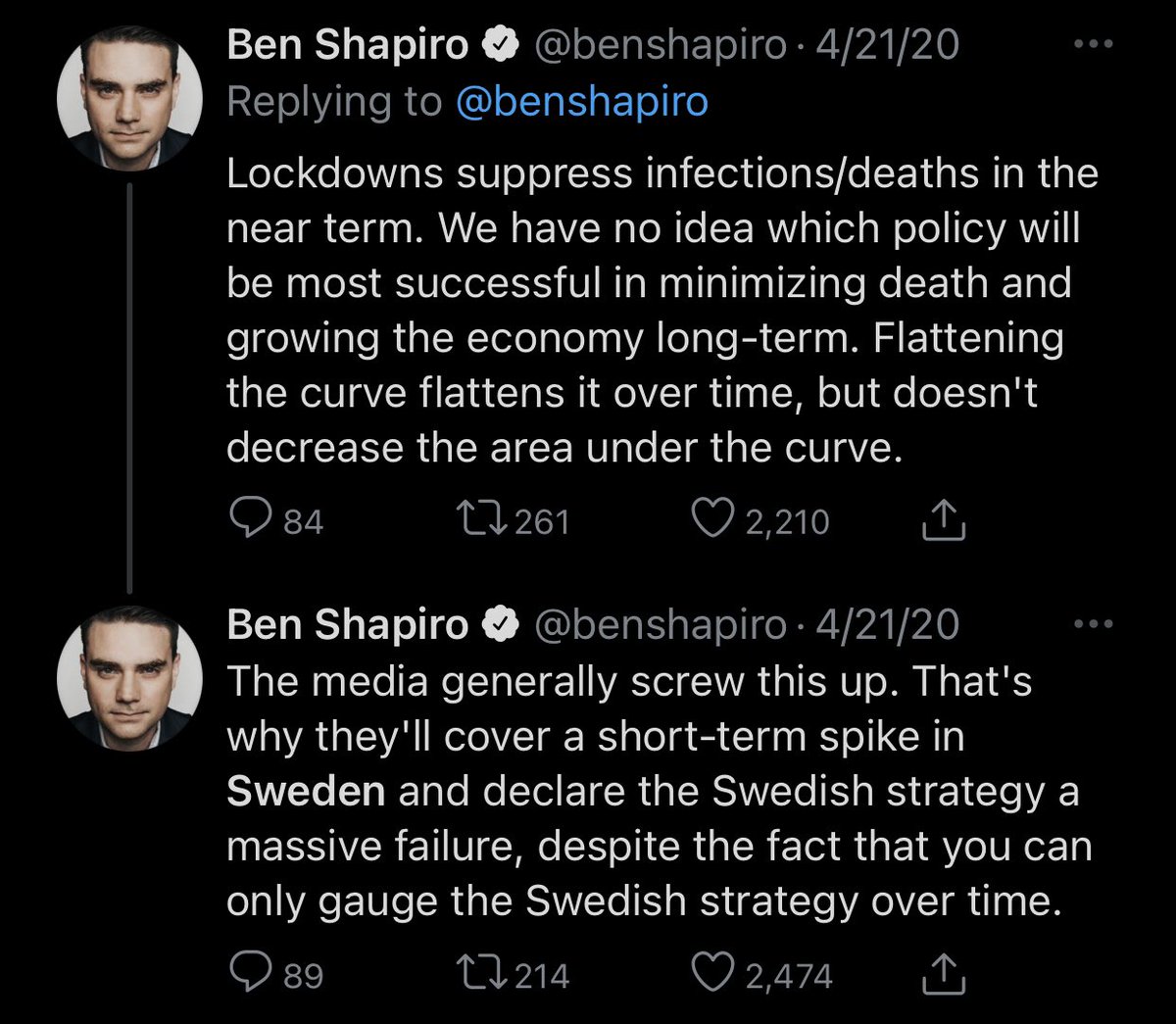 Ben Shapiro is aggressively dumb, Part 1