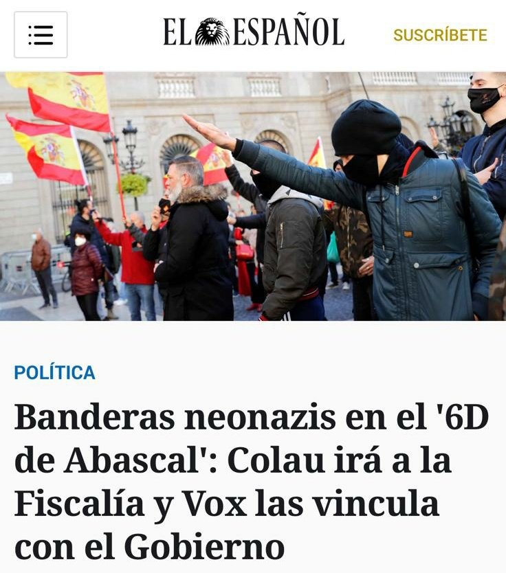 vox_es's tweet photo. ⚠️ La Generalitat autoriza a los neonazis del Partido Nacional-Socialista Obrero Español manifestarse a la misma hora y en el mismo sitio que VOX y los medios domesticados le siguen el juego. 

Burda manipulación que no tendrá el efecto que pretendéis. https://t.co/68feKnVa92