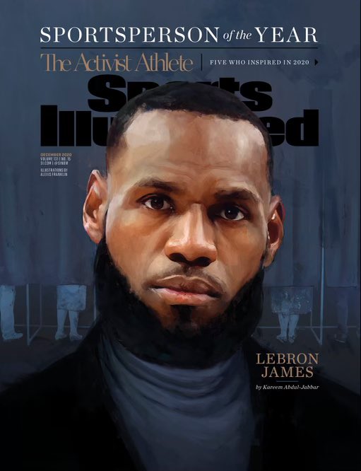 Congratulations to @KingJames for being named the @SInow #Sportsperson of the Year!