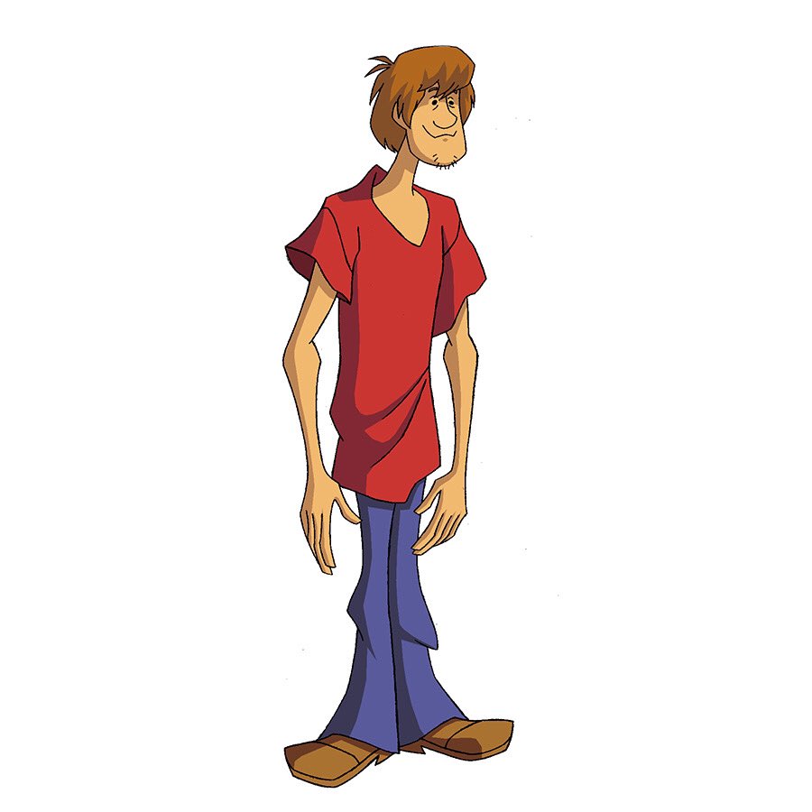 fortjener Årligt Vælg ᵗ𝐡є Đ𝐉Ŵ 🟪〰️🟪 on Twitter: "The infamous red shirt Shaggy. Colors by  @dyemooch https://t.co/2AiiRzvBBn" / X