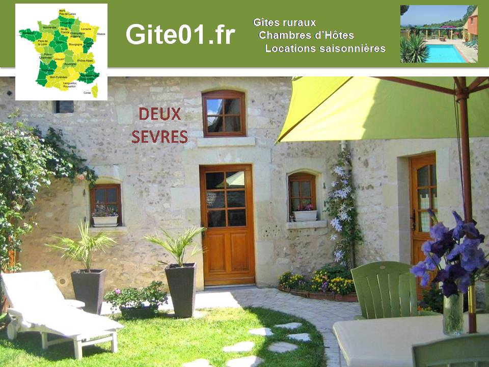 FS_VACANCES's tweet image. #Gite en #Poitou_Charentes, #Deux_Sèvres, 20 km Saumur, 1h #Futuroscope et #Puy_du_Fou gite01.fr/annonces-locat…