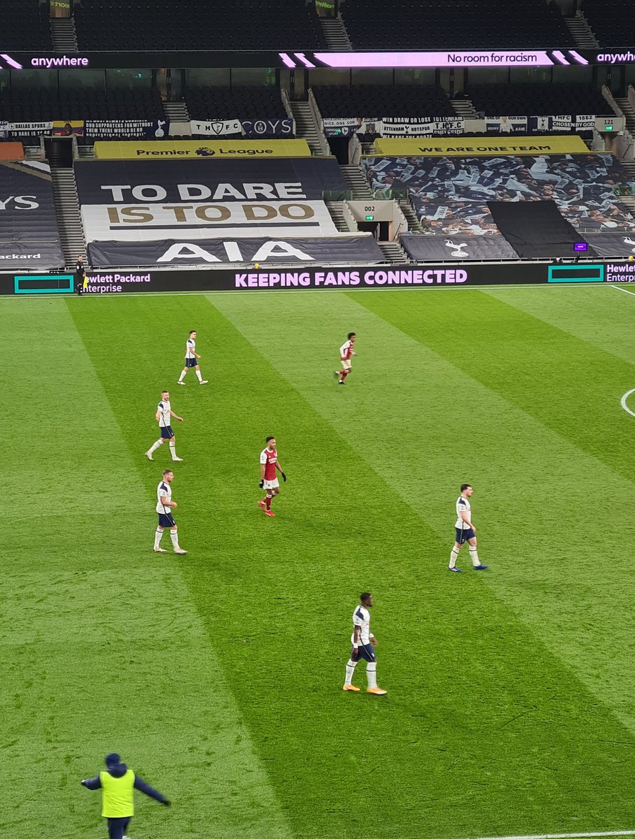 MarcWatersLdn's tweet photo. Secure connectivity. Its what we do @ArubaNetworks . Beating Arsenal. Its what they do @SpursOfficial . Its good to be back. #partnership #COYS https://t.co/VycQw8AvZf