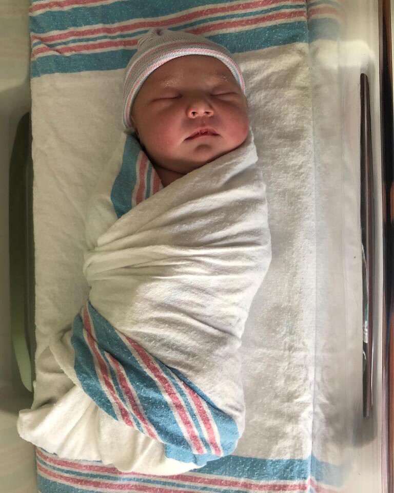 michaelnorth's tweet photo. I’m a grandpa for a second time. Miss Rose has joined us. Welcome her https://t.co/Mjopz4O10l