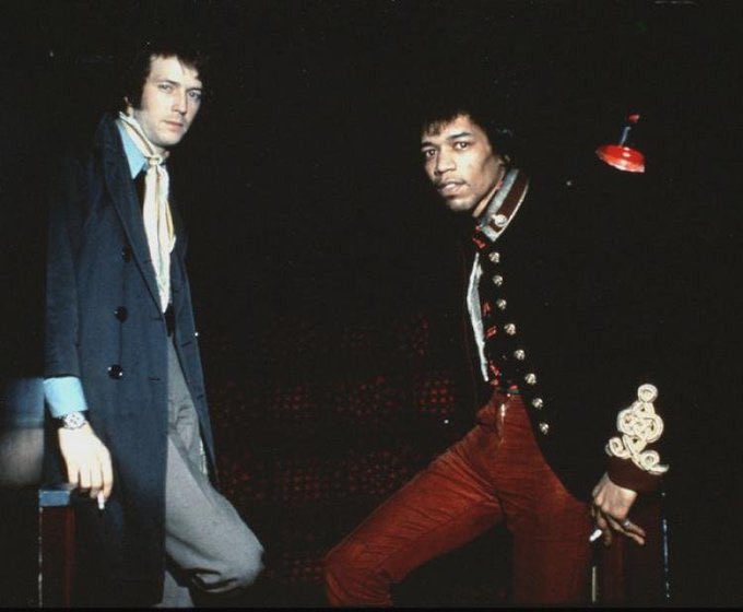 ststerling's tweet image. Clapton and #Hendrix. Even their facial expressions reveal truth #thousandwords