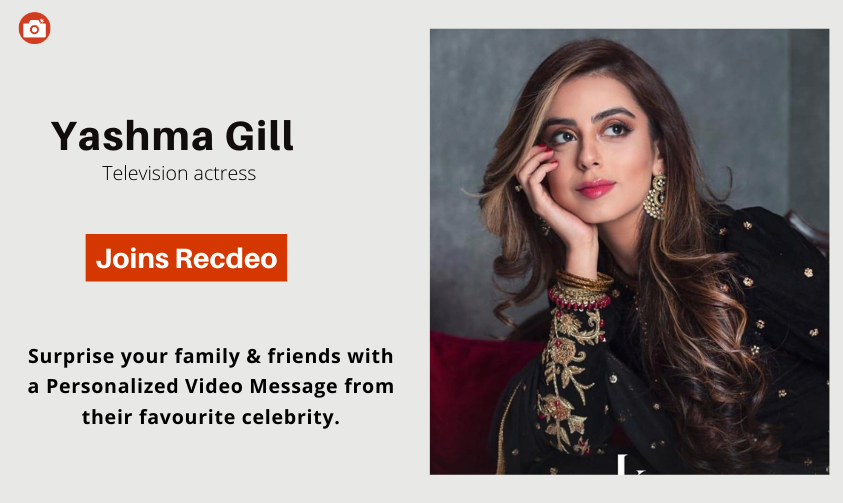 Recdeo1's tweet photo. An actress with a heart of gold just joined Recdeo 💗 Get an amazing personal video message from Yashma Gill for yourself or your loved ones...
#pakistaniactress #favoritegifts #favoritepeople #specialpeople #gifts #personalizedgifts #gifting https://t.co/YMFN42PSgd
