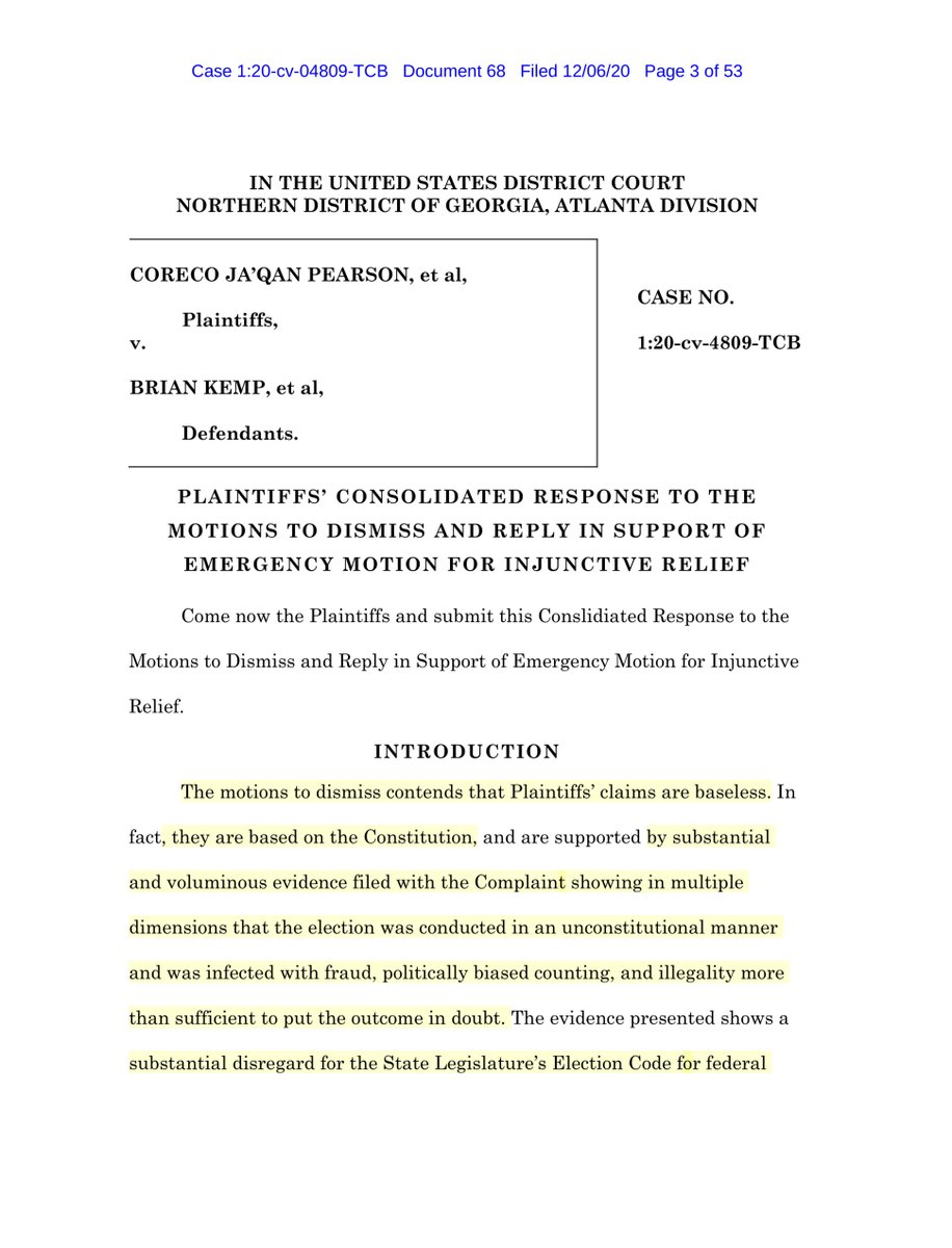 Oh you thought I was done? Sadly NOKraken-Wood filed their:RESPONSE in Opposition re 63 MOTION to Dismissthere is no open source link to it - so Give me a moment to pull it down and upload to a public drive. God Kraken-Wood is fucking bonkers https://ecf.gand.uscourts.gov/doc1/055113210785