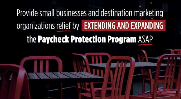 DMOs are the backbone of communities nationwide and will drive America’s economic and job recovery—but they cannot wait until next year for relief. @CONGRESSIONALHANDLE, help #SaveTravel and #SmallBiz THIS YEAR ➡ bit.ly/TravelPrioriti…