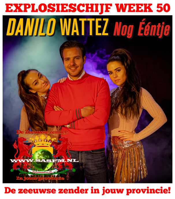 De nieuwe explosieplaat van 50 is bekend.

Danillo Wattez - Nog eentje

facebook.com/sasfmradio/
twitch.tv/radiosasfm
instagram.com/sasfmradio/
x.com/sasfmnl
sasfm.nl