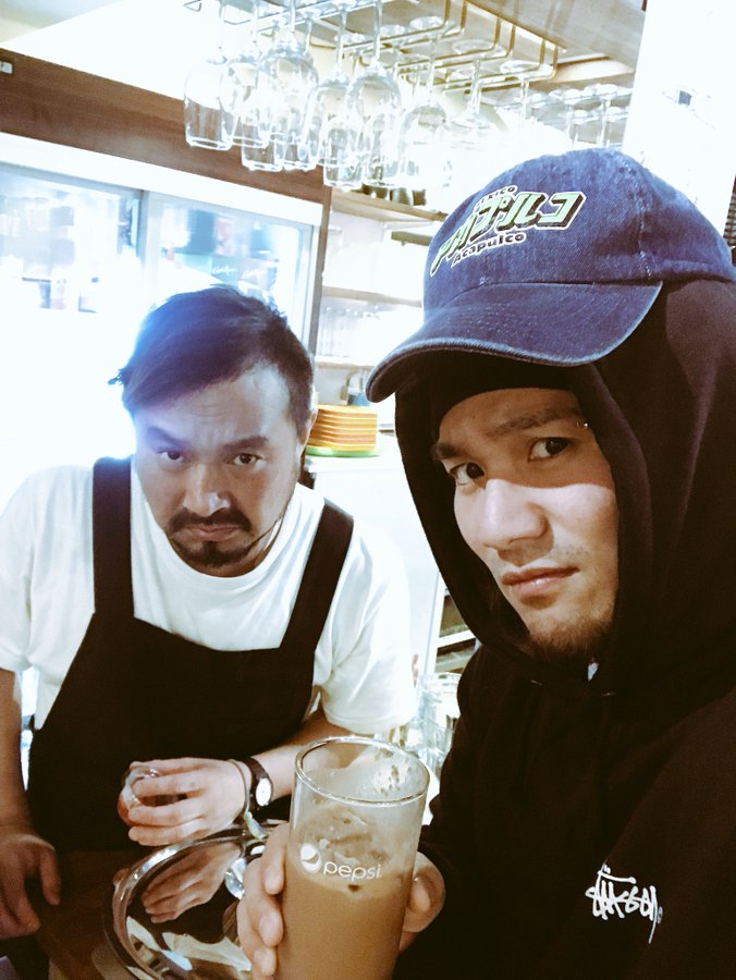 He has some very suspicious friends