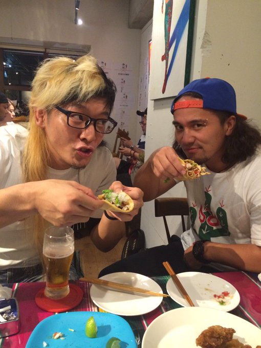 He has some very suspicious friends