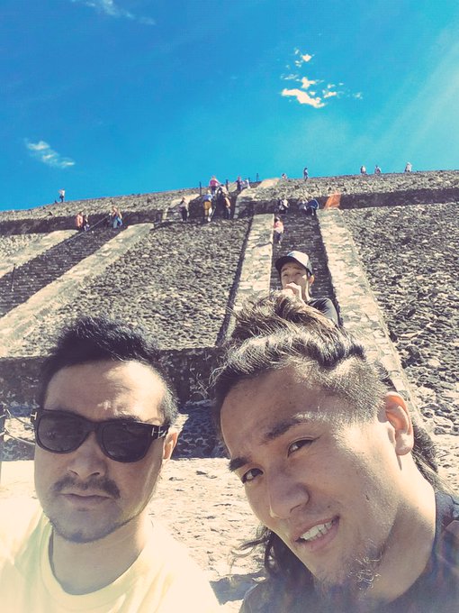 In 2016 he has spend some time wrestling in Mexico