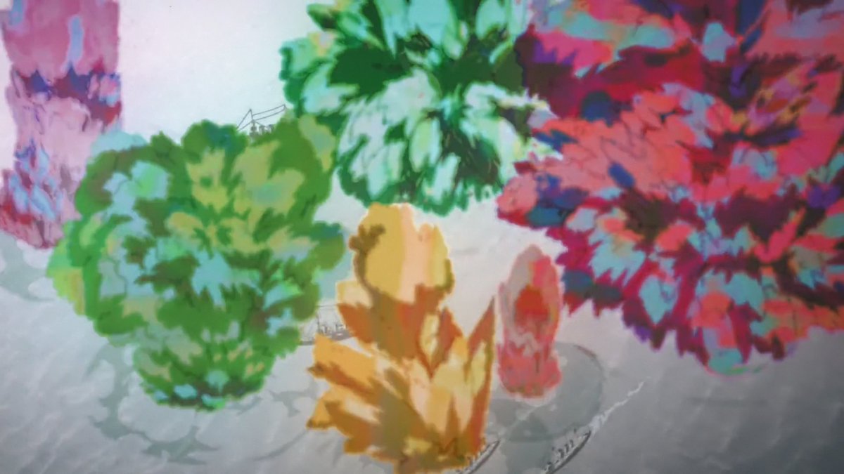 Colorful explosions yet again, bringing colors to people's dull lives in which the means to let out their hatred became their way of living