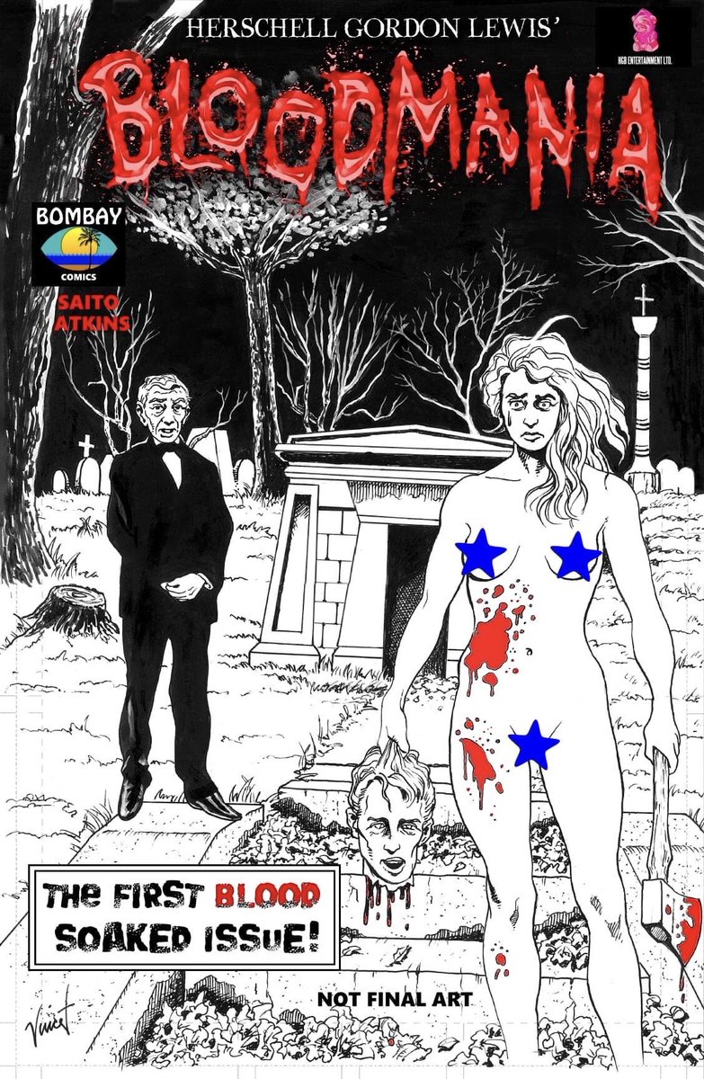 Well, we have our own comic book. The HGB creative team are as busy as elves writing stories in the Creepy and Eerie vein (Only Bloodier) for your horror reading pleasure. Stay tuned for updates