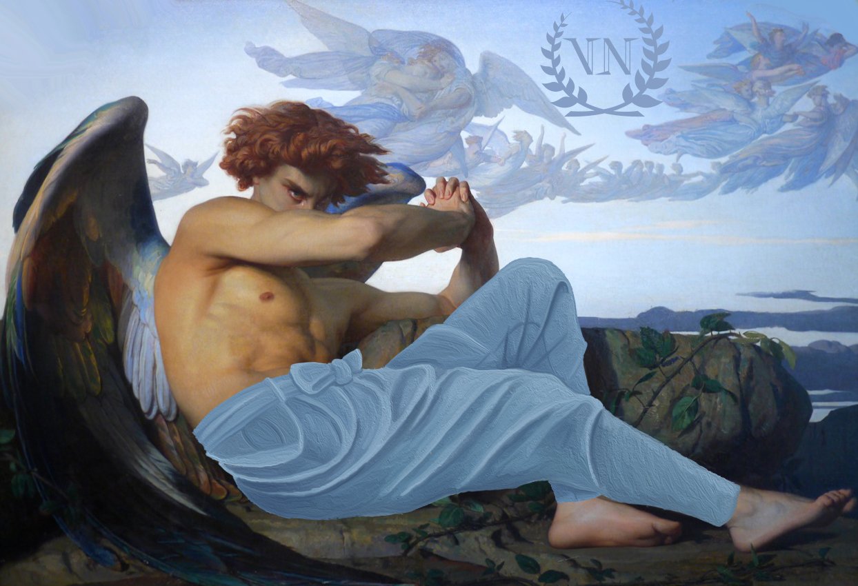 Fallen angel 2024 by alexandre cabanel