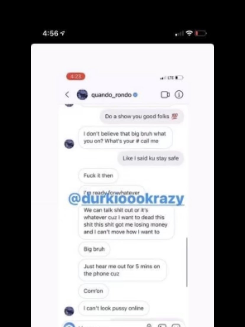 GEEEKEDTV's tweet photo. Quando rondo in durk message copping a plea😂😂 https://t.co/q1SQtM1riQ