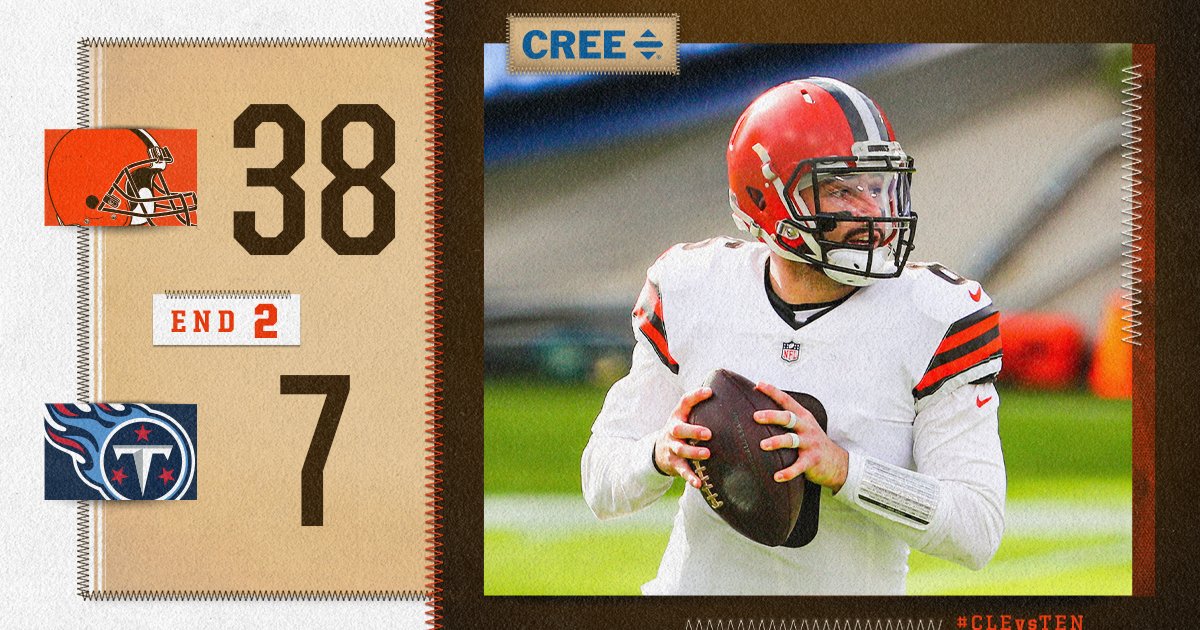 Browns's tweet photo. So … this is fun!!

#CLEvsTEN https://t.co/5Bhs1pRhgH