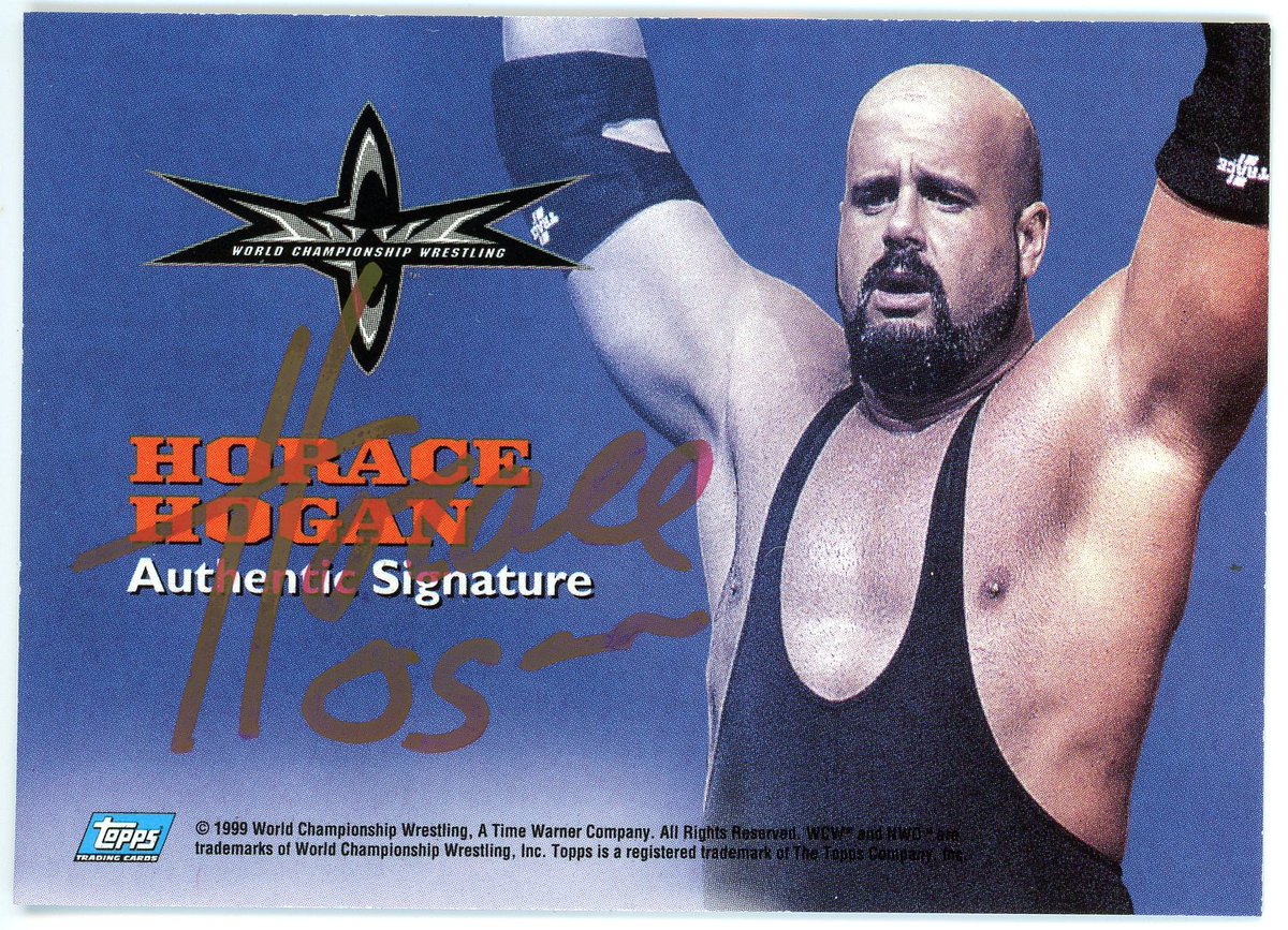 joesakic19xx's tweet photo. So nice, he had to sign it twice? I'll take it.
#WCW #Hogan #NotHulk https://t.co/RgwZlDF9kP