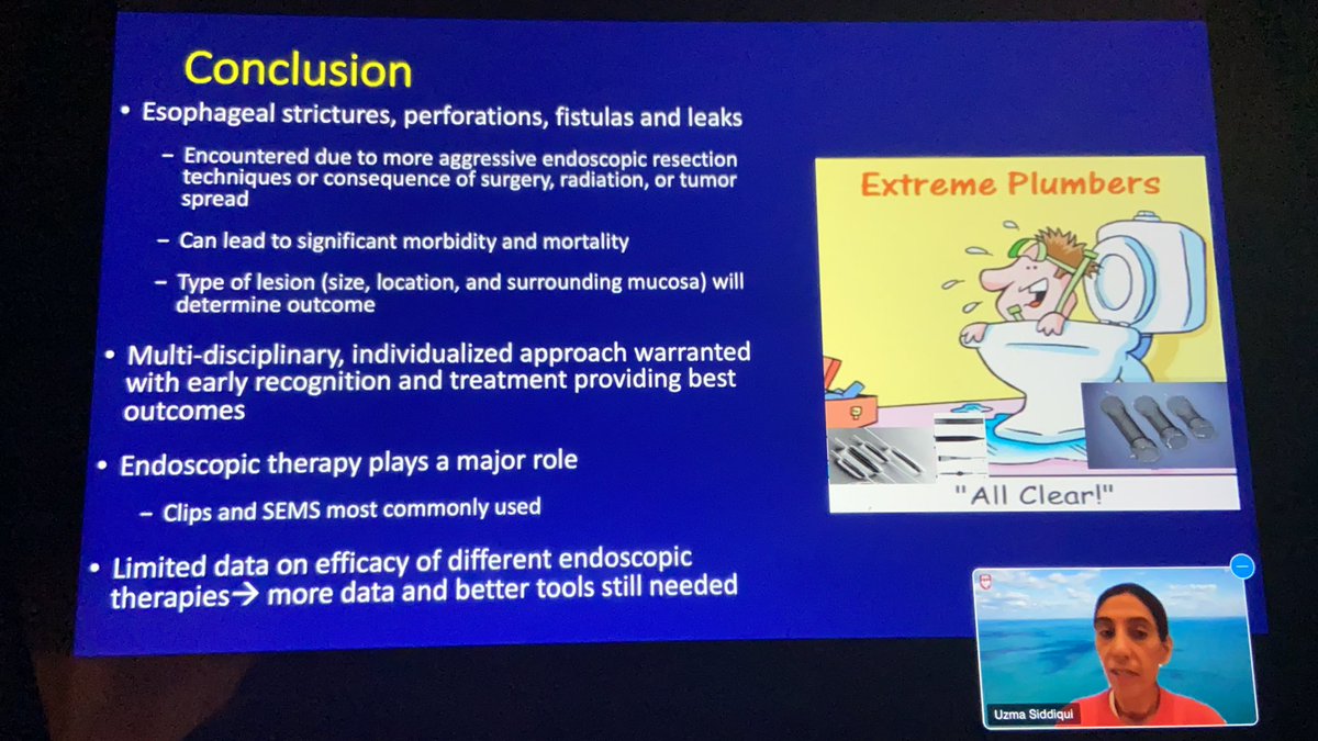 Ahmed M. Chaoui (@ahmchaoui) on Twitter photo Interesting talk on endoscopic management of esophageal perforations and anastomotic leaks <a href="/ScopingSundays/">#ScopingSundays</a> @UzmaSiddiquiMD Interesting talk on endoscopic management of esophageal perforations and anastomotic leaks <a href="/ScopingSundays/">#ScopingSundays</a> @UzmaSiddiquiMD