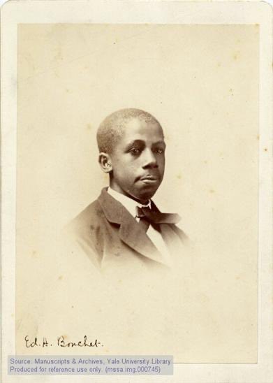 Bouchet attended New Haven High School (1866-1870) and Hopkins School (1868-1870), where he graduated as the valedictorian. (3/n) #DiversityinSTEM  #SundayScientistShoutout https://bit.ly/ed_mb&nbsp;