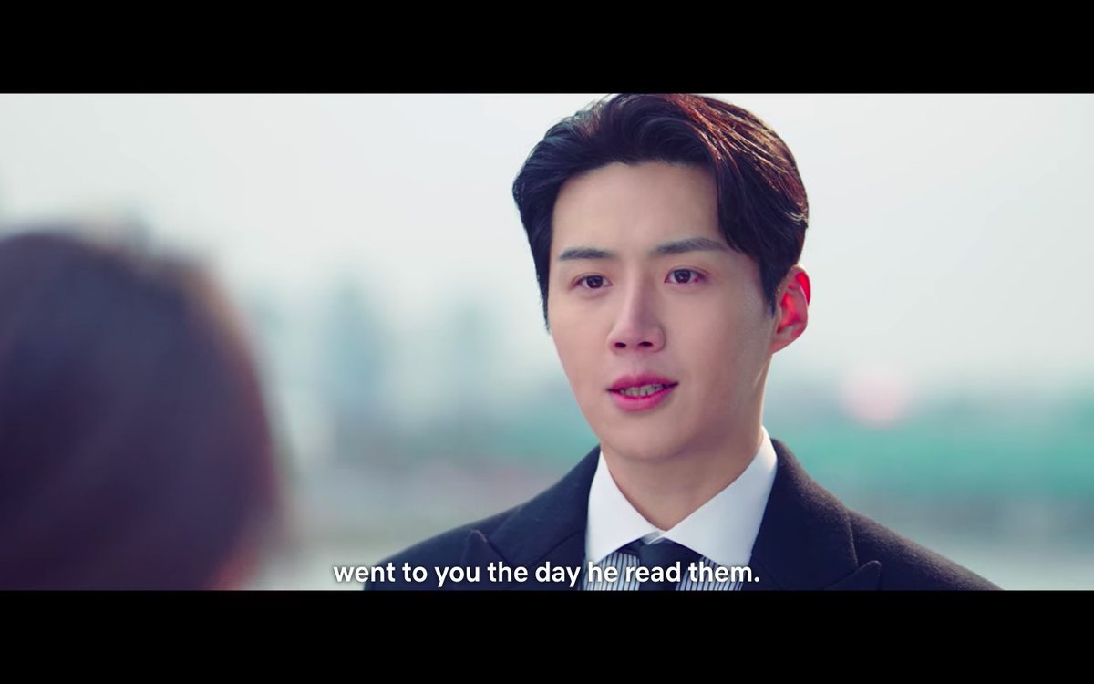 "Even after reading your letters, I didn't look for you for 15 years. Nam Dosan on the other hand, went to you on the day he read them"

#StartUpFinale #StartUpEp16