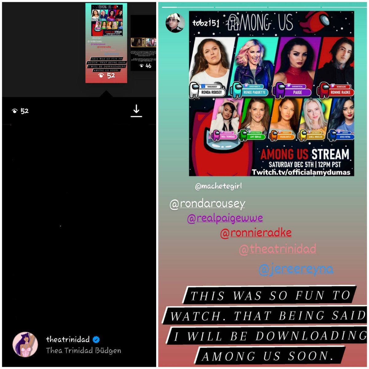 tobz151's tweet photo. Y'all, I am geeked tf out that @Zelina_VegaWWE actually viewed my story on Insta.
I know you know who I am already, due to subbing on Twitch and I've mentioned my love for Aaliyah & Tekken on stream, but still. π₯Ίπ #shook. #2020comethrough. https://t.co/1ikZWC97Eu