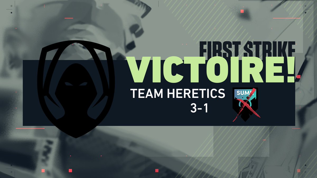 RitOGaming_'s tweet photo. La Team Heretics remporte ce #FirstStrike ! 🔥 https://t.co/DQ1FVQo4Jy