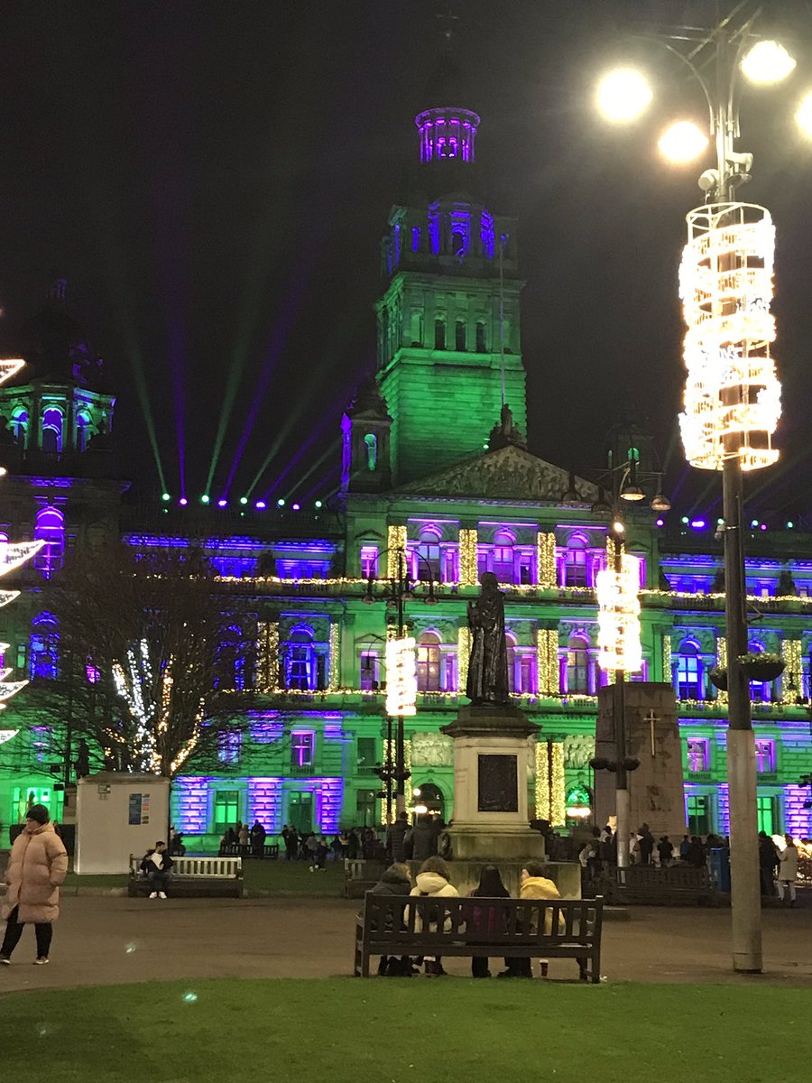 7annie's tweet image. George square #beautifullights 🎄