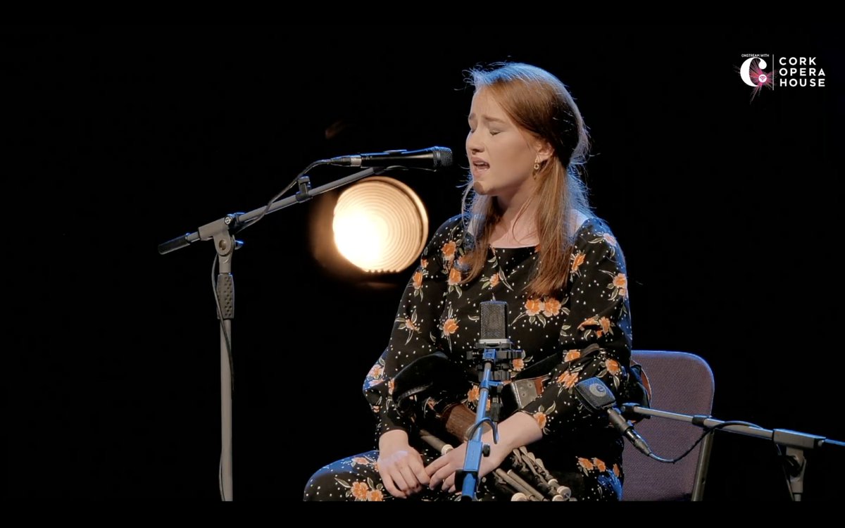 CorkOperaHouse's tweet photo. Really haunting version of 'Cúisle Mo Chroí' - the uileann pipes sounding so gorge on our stage!
#QL20 https://t.co/ToL08s3y97