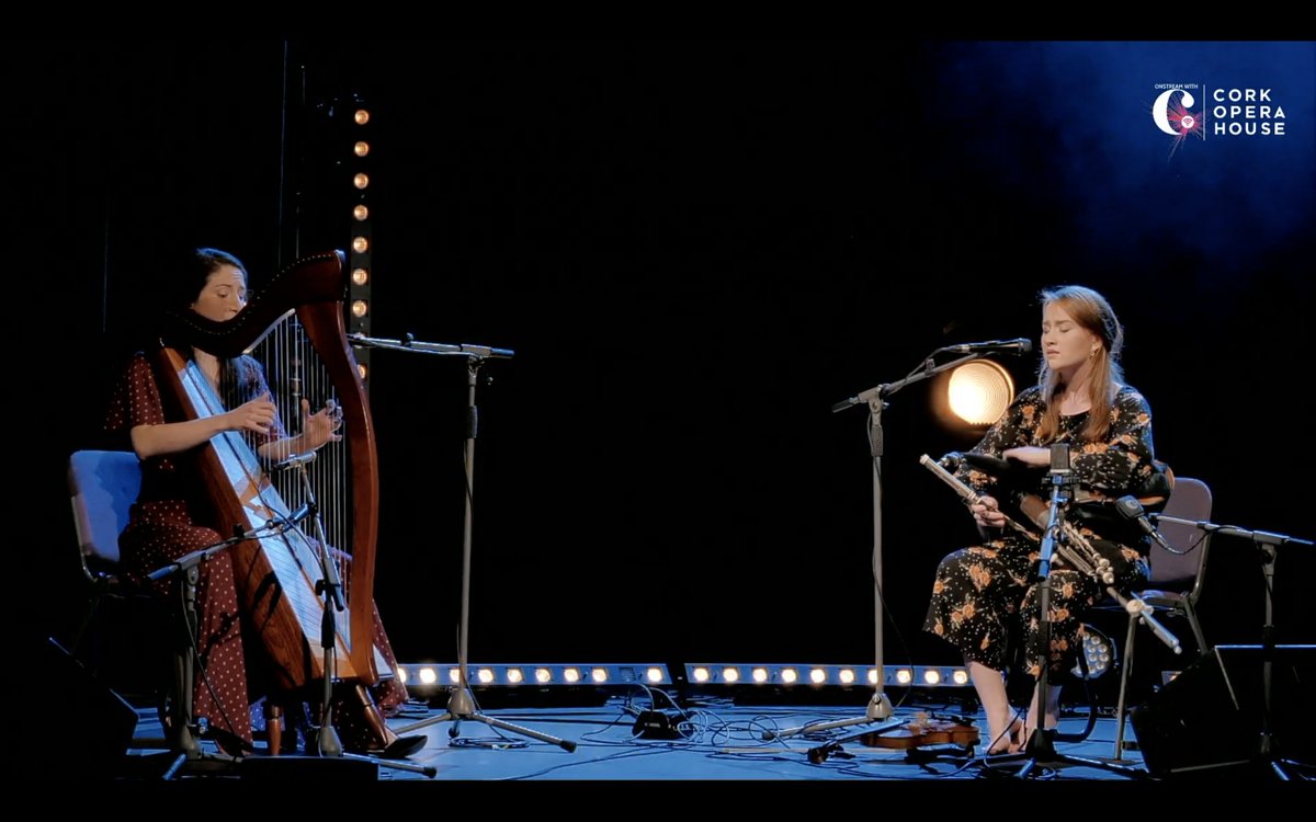CorkOperaHouse's tweet photo. Really haunting version of 'Cúisle Mo Chroí' - the uileann pipes sounding so gorge on our stage!
#QL20 https://t.co/ToL08s3y97