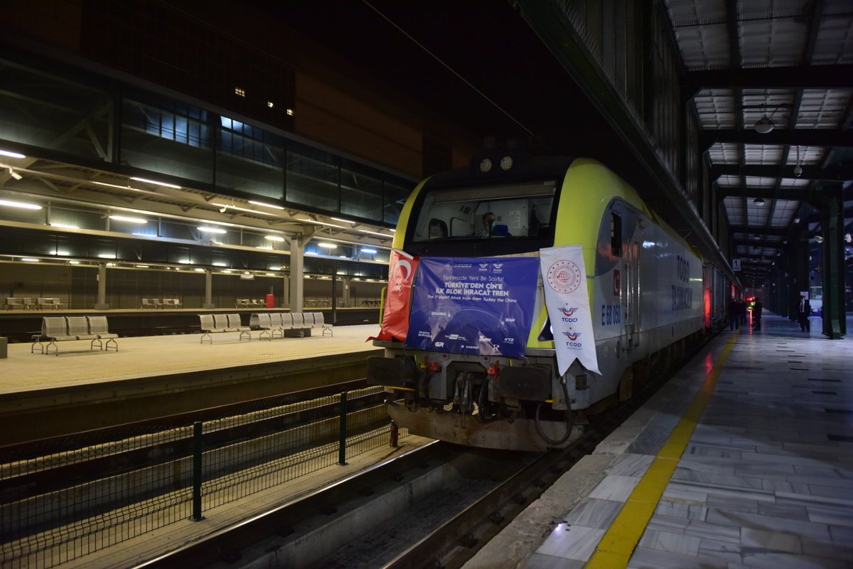 #ÇinTreniNerede 📍Ankara YHT Garı