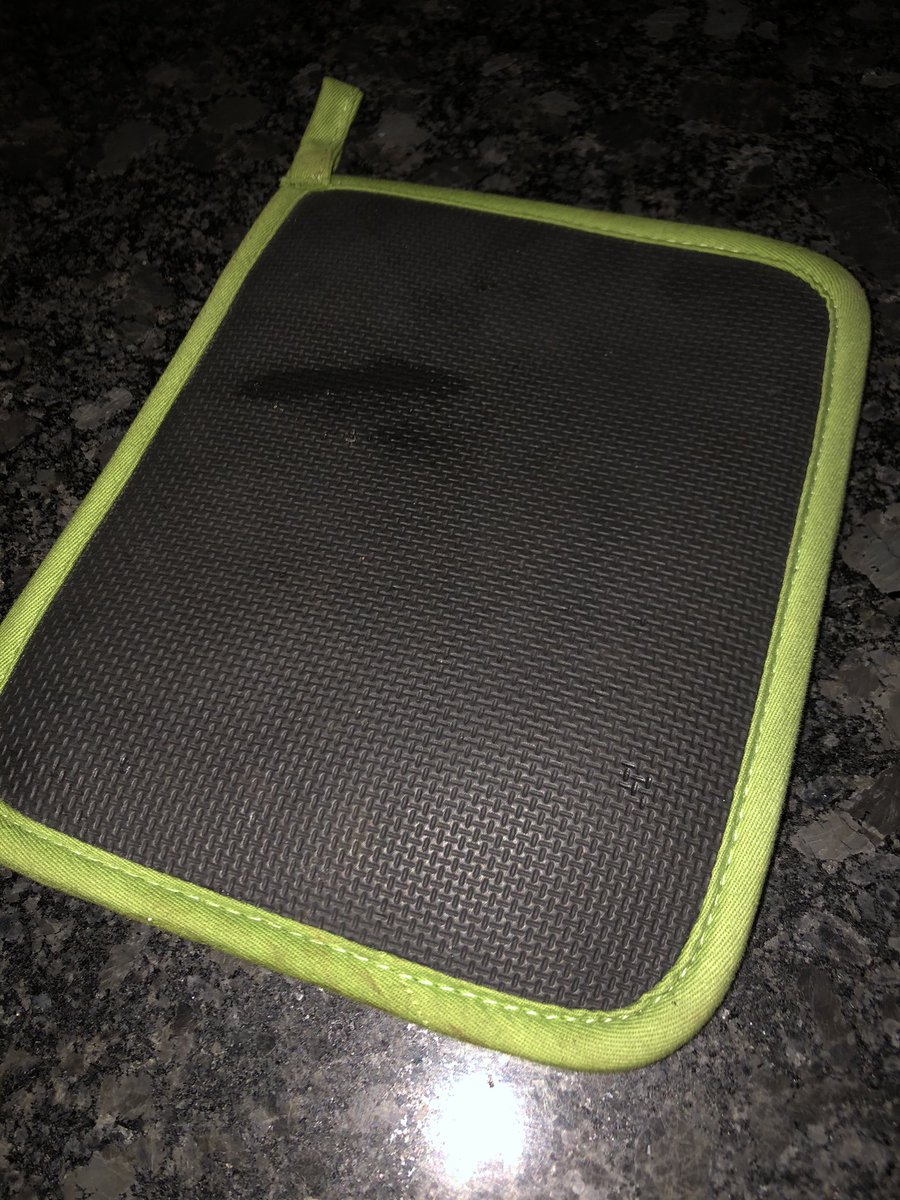 He also bought me this but this is not an oven glove.2/