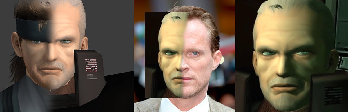 [SOLIDUS SNAKE]ça m'étonnerait qu'on le voit dans un quelconque film, mais pareil comme il a le même visage que Solid et Liquid ses frères-clones, Paul Bettany all the way(économie de perruque)