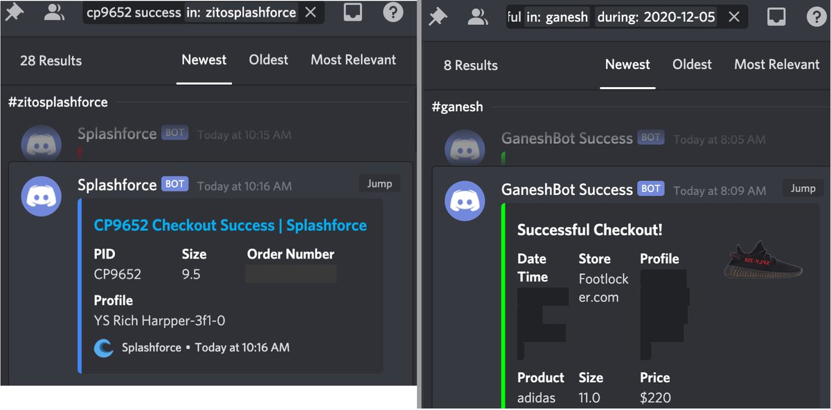 Big Cook courtesy @theGaneshBot @Splashforcebot with @ahiddenproxy @fogldn @SpaceProxies_ @OculusProxies @Lucky_AIO help. Thanks @BAYLOV3 and @AuthentKicks