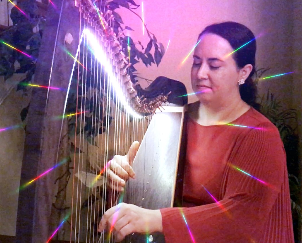I'm loving my Thormahlen Ceili! (and    Instagram filters, apparently). Working on some new things. #music #harpist #folkharp #ig