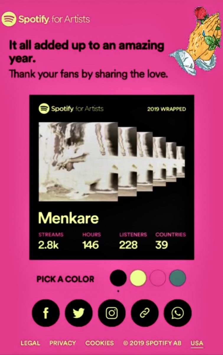 menkare_'s tweet photo. Thank you to everyone listening, this years been crazy as fuck and this topped it all off. Numbers jumped up and I got added to Spotify Playlists off of SYX.

“Stop It" (feat. @zavybabyO) 
Produced by @gepgepgepgep, @kvmiya, and @yumeforever. 
12/18, I appreciate y’all crazy💙 https://t.co/AikDIu4oGt