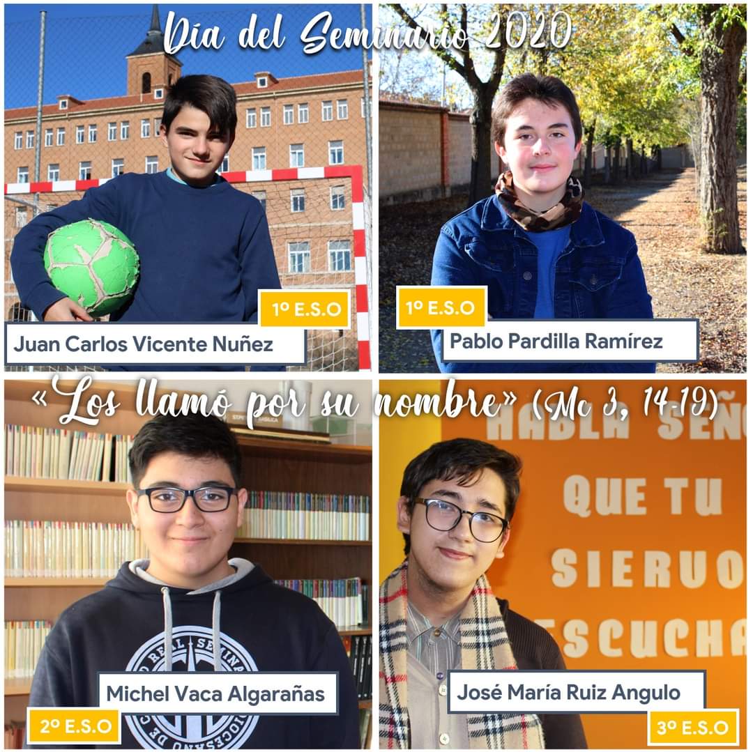 CrealSeminario's tweet photo. DÍA DEL SEMINARIO

Aquí os presentamos a nuestros seminaristas menores, para que los tengáis presentes especialmente el día 8 de diciembre, día del Seminario y de la Inmaculada.
Que, como el pequeño Samuel, crezcan a la sombra del Señor.

#seminario #vocacion #diadelseminario https://t.co/CTc9Oo4WZZ