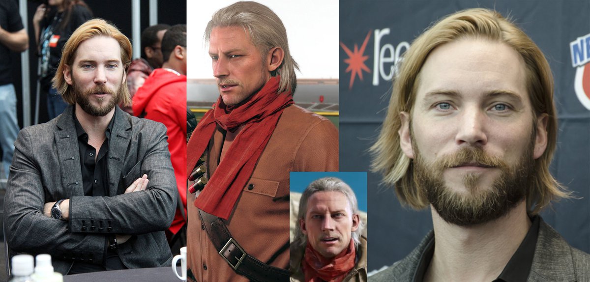 ...Ou bien Troy Baker ?C'est lui qui joue Ocelot dans MGSV, donc niveau ressemblance c'est pas malMAIS il jouait un Ocelot très calme, pragmatique et réservé, soit l'inverse des interprétations du personnage dans son passé et futur (extravagant, imprédictible et farceur)