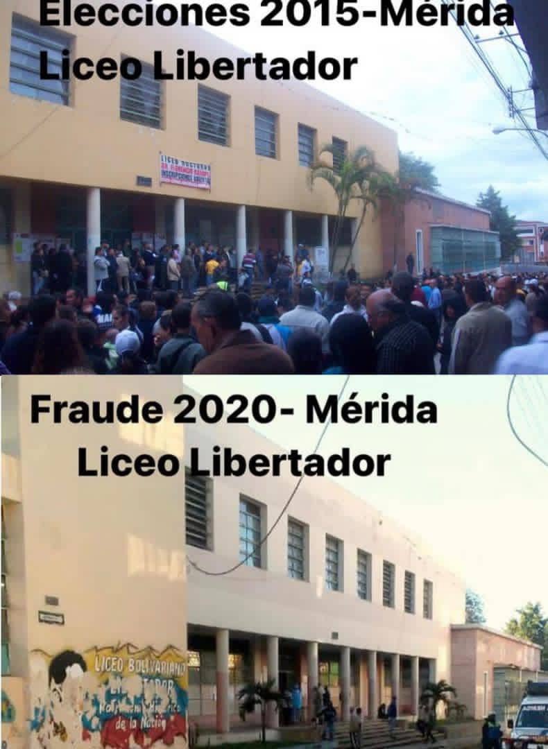 En #Merida no nos prestamos al fraude de Maduro y sus alacranes. Los Andes dando el ejemplo de participación cuando hay que elegir y de desconocer fraudes cuando hay que hacerlo. El #12D a participar en la #ConsultaPopular