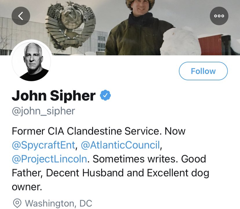 JOHN SIPHERThink he just listed all the wrong credentials here.