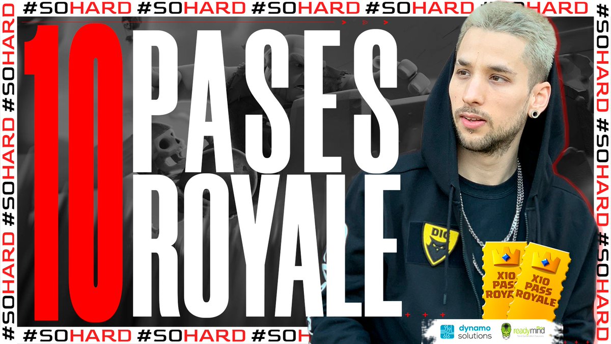 🔥SORTEO 10 PASES ROYALE +5 LINK AMISTAD TOP MUNDIAL🔥

✅Requisitos:
- Dar RT🔁y FAV❤️
Seguir @Hard_EsportsGG
Seguir <a href="/Papu_Hard/">HARD Papu</a>
Seguir instagram.com/hard_esportsgg/
Seguirme instagram.com/p/CIeGIkwp3Xl/
No se olviden el código: DrekzeNN en la tienda.

⛔️TERMINA EL 11 DE DICIEMBRE⛔️